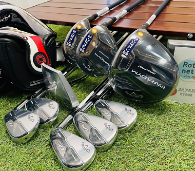 ALL NEW Callaway Paradym 1w 5w 5ut Epic Iron 789PA 9Pcs Set RH 