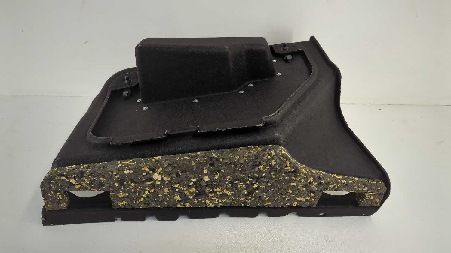 New OEM Maserati Trunk Side Compartment Trim 2003-2013 Quattroporte Black Carpet