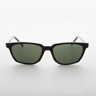 Schwarz Unisex Beatnik Mod Classic Jahrgang Sonnenbrille - Ronnie
