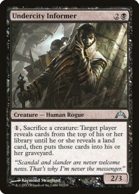 Undercity Informer 1x  MtG Gatecrash SP/NM