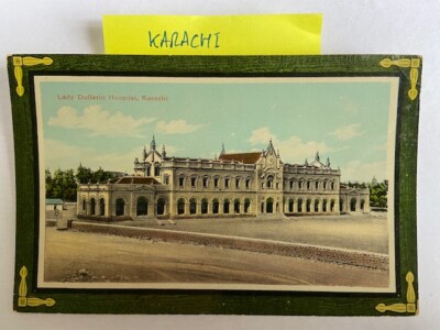 Lady Dufferin Krankenhaus, Karachi Pakistan Indien RP Postkarte