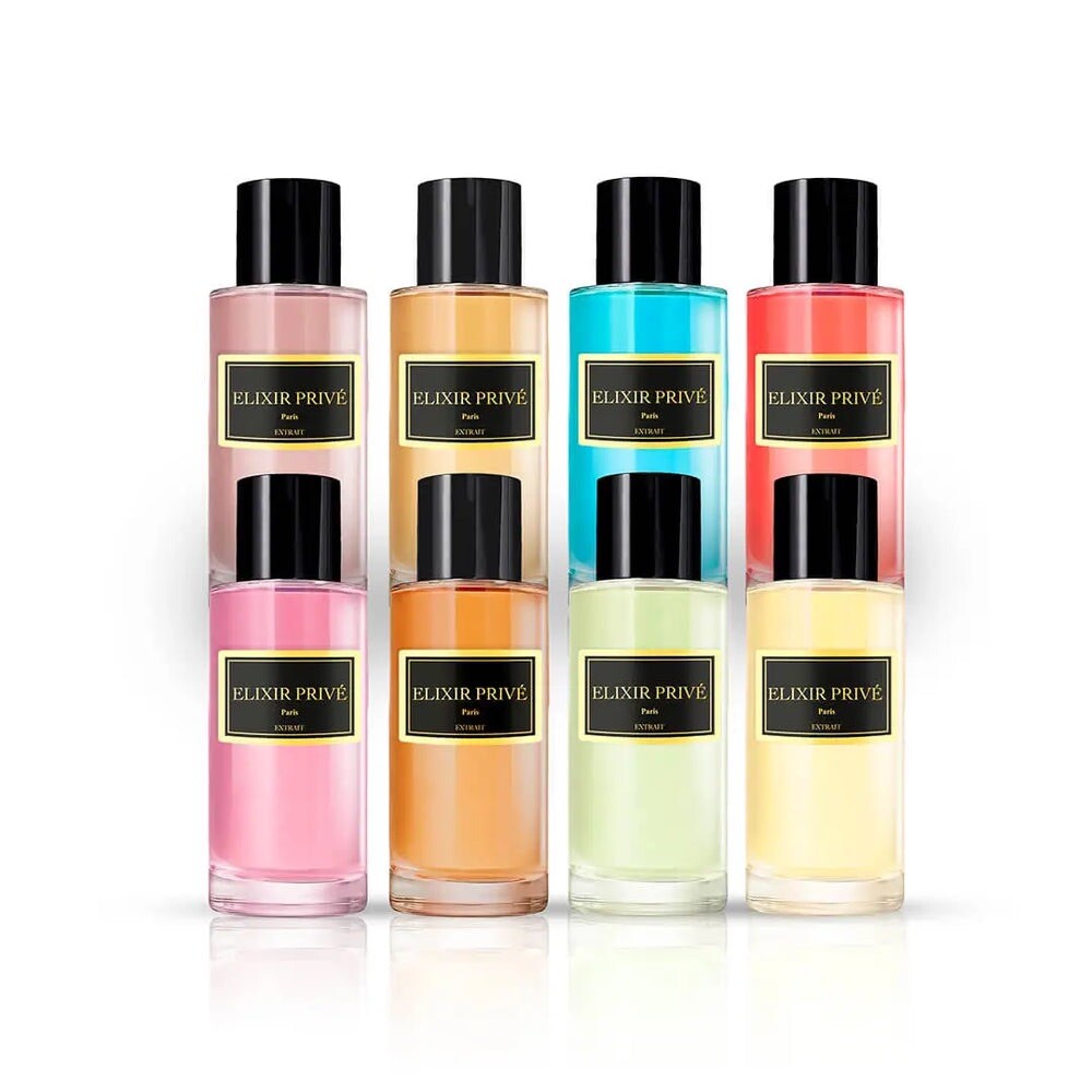 Coffret Elixir Privé Pack Découverte : 8 extraits de parfum précieux d'exception