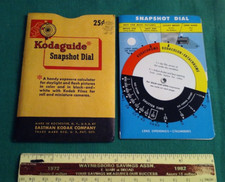 Vintage Kodak Kodaguide Snapshot Dial / Exposure Calculator