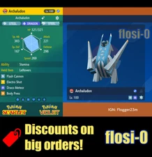 6IV Shiny Archaludon Pokemon Scarlet and Violet