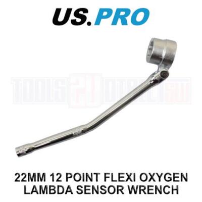 US PRO Tools 22 mm Flexi Kopf Lambdasonde Buchse 12 Punkt 5516