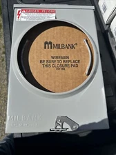 MILBANK 701168 200 1 GANG RINGLESS OVERHEAD ONLY METER SOCKET, U7487