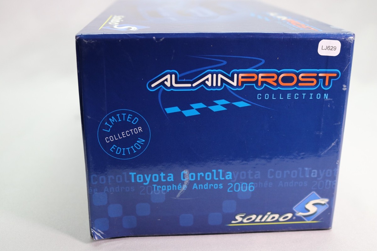 LJ277 SOLIDO 83501 1/18 1:18 Toyota Corolla WRC Trophée Andros 2006 Prost 3 LJ277 SOLIDO 83501 1/18 1:18 Toyota Corolla WRC Trophée Andros 2006 Prost 3