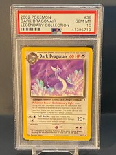 Pokemon 2002 Legendary Collection 38/110 Dark Dragonair PSA 10 Gem Mint on eBay