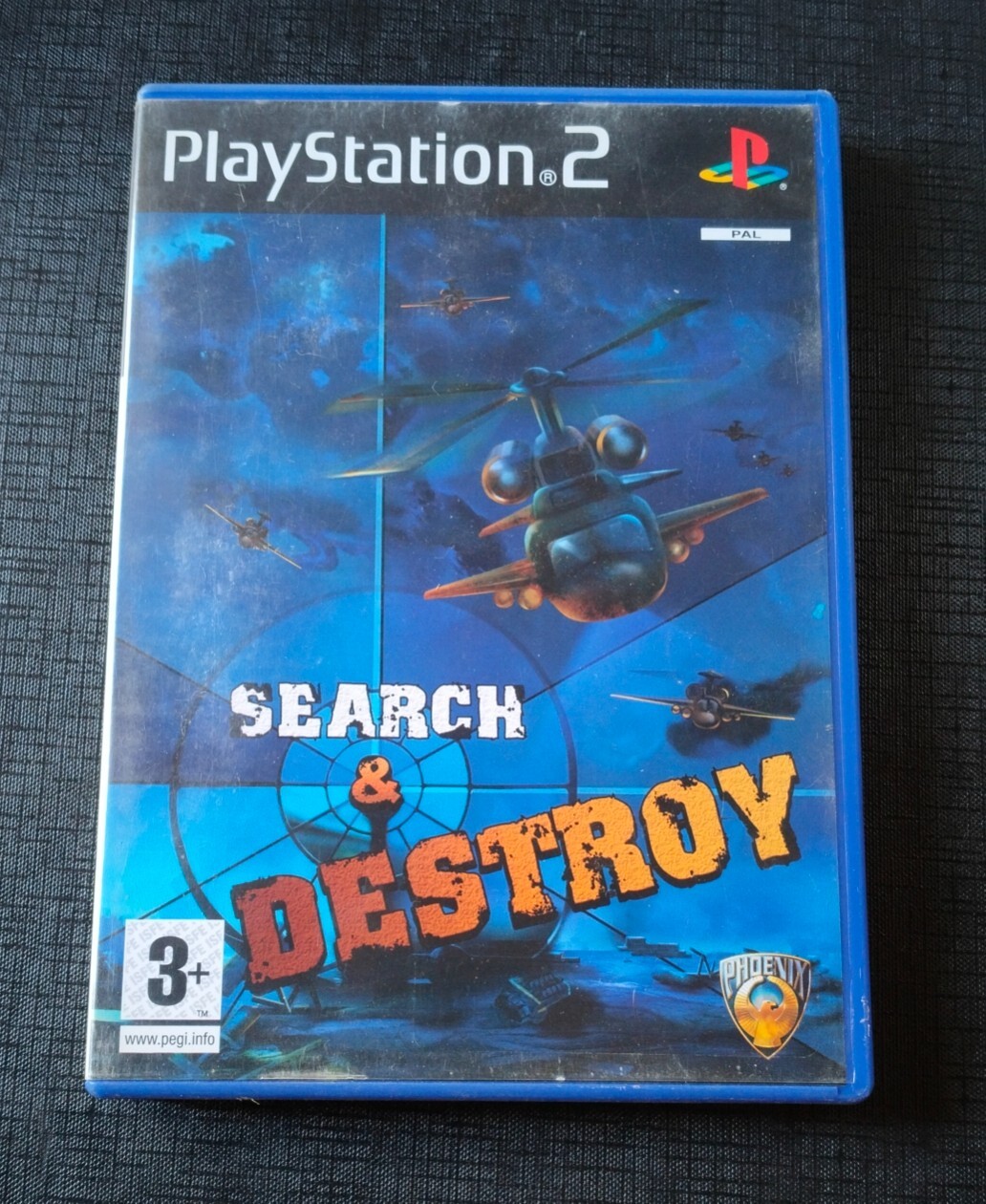 Jeu PS2 Search & Destroy - Jeu complet en bon état