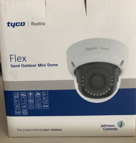 Illustra/Tyco IFS02-D12-OIA4 Gen4 Mini Dome Outdoor 2MP Network Camera