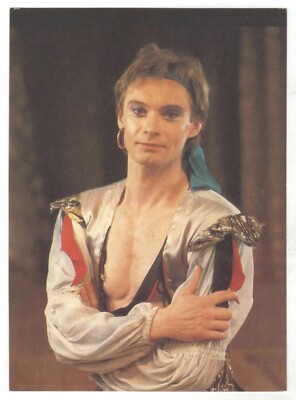 1991 BALLET Stars K. ZAKLINSKY Ballerina Dancer Russia Postcard OLD