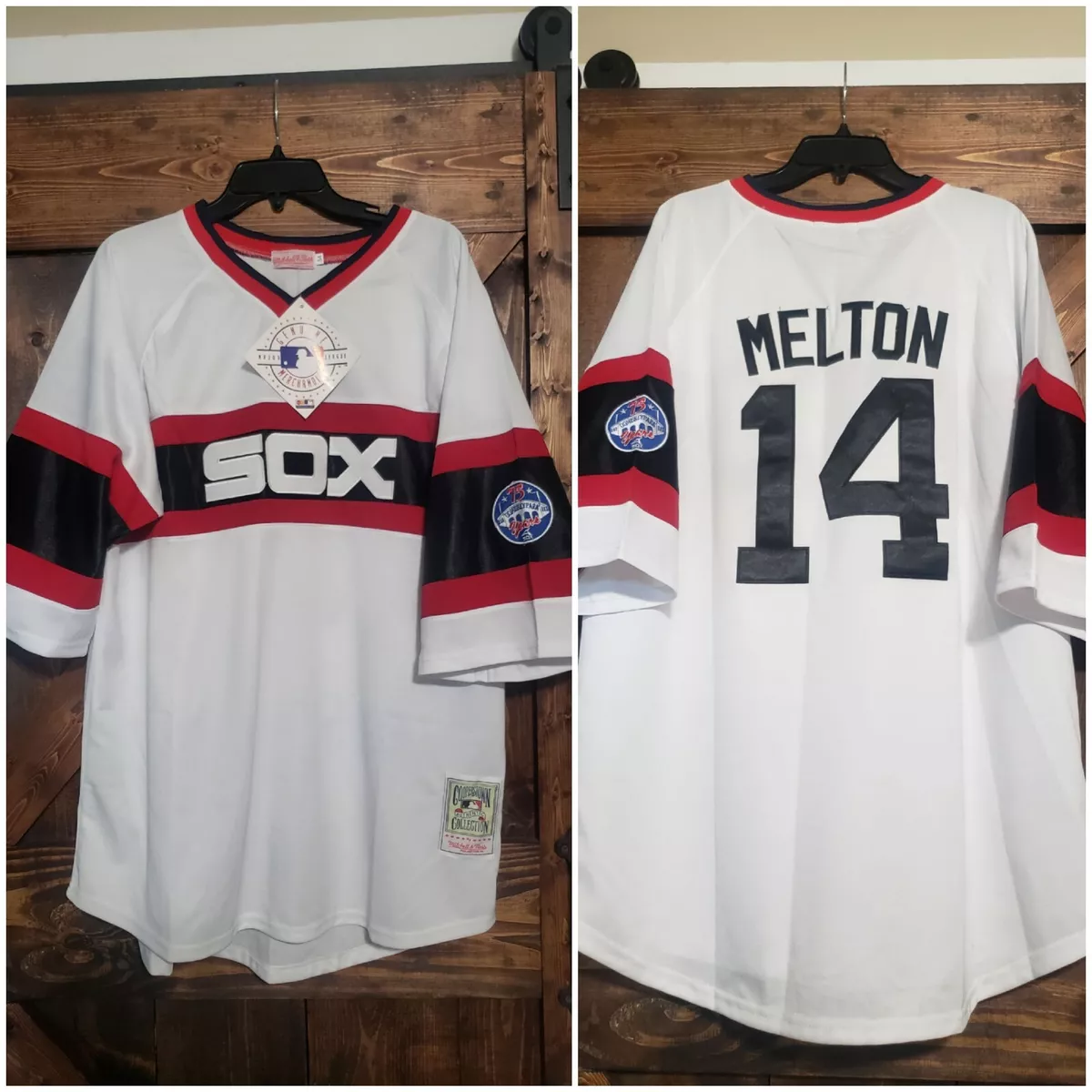 NWT Chicago White Sox Bill Melton 'Beltin' Melton' 80s Throwback Jersey  Comiskey