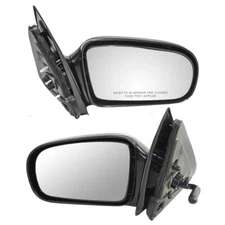 Manual Door Mirrors Set fits 95-05 Chevrolet Cavalier Pontiac Sunfire Sedan Pair