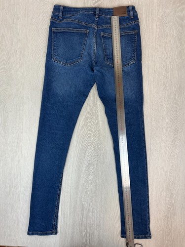 LDN DNM London Denim Mens Super Skinny Blue Denim Jeans Size 30/32 - 第 7/10 張圖片