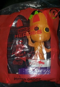 5 potted groot marvel studios heroes mcdonalds 2020 happy meal toy nip ebay ebay
