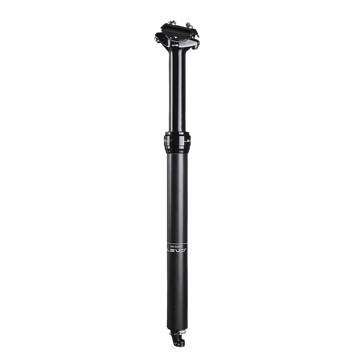 Tige De Selle Carbone 31,6 Mm X 300 Mm - Noire Universelle Pour Vélo
