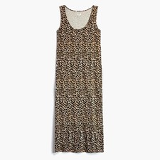 NWT J.Crew Women’s Sleeveless knit midi dress Size: M $49.50 AO355