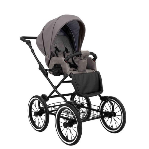 KUNERT ROMANTIC RETRO PRAM 2in1 3in1 CARRYCOT + PUSHCHAIR + CAR SEAT + ISOFIX - Picture 49 of 76