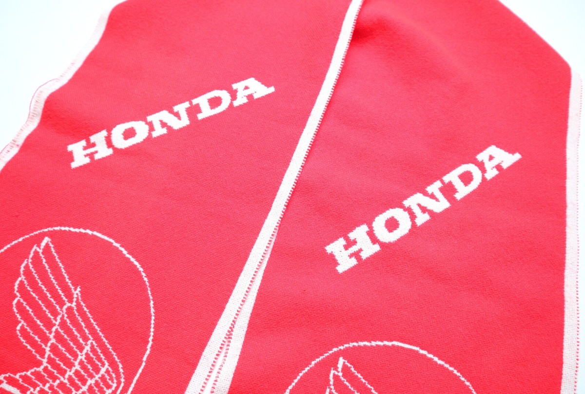 HONDA FURYGAN 90s VINTAGE RETRO MOTORCYCLE RACING SCARF SCHAL
