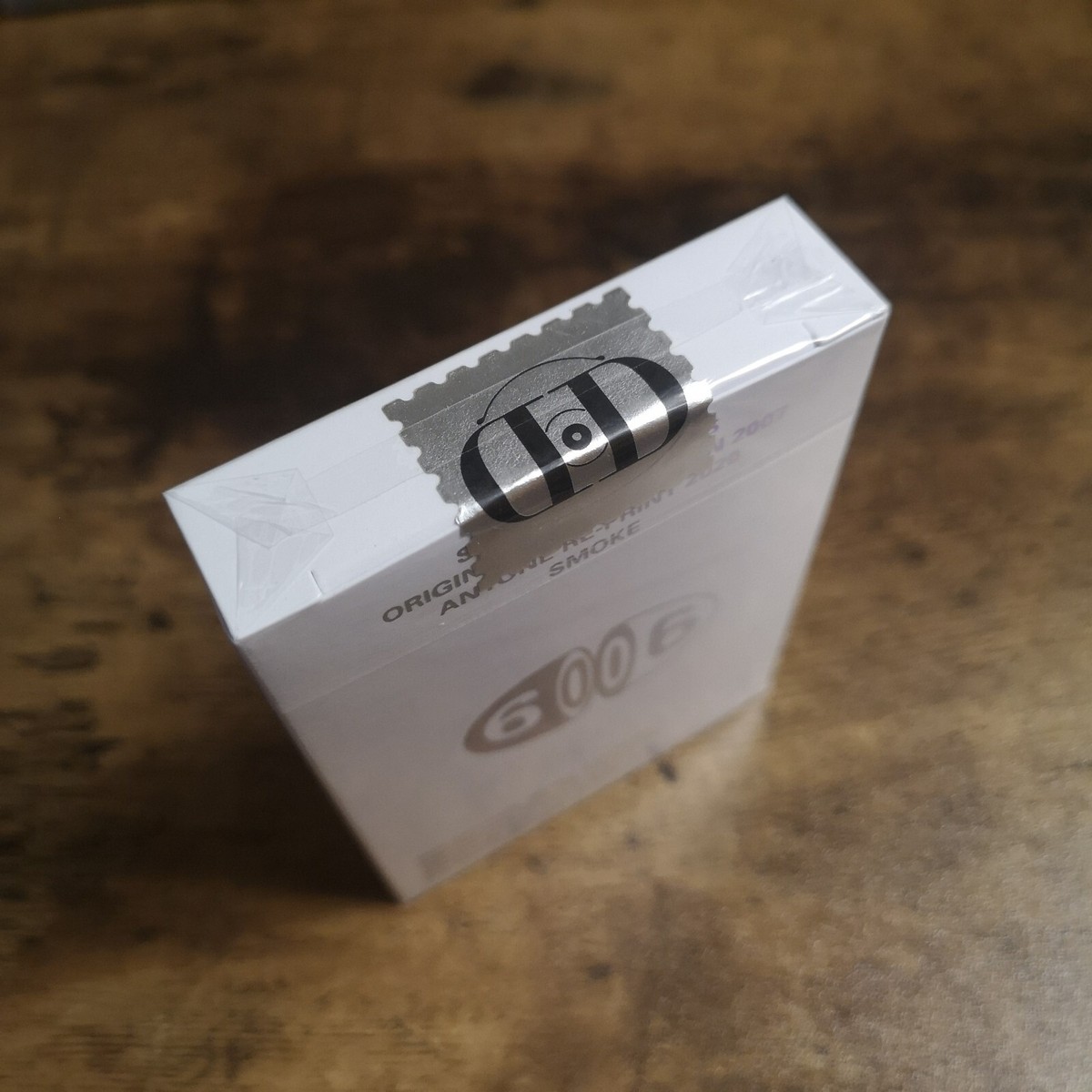 ANYONE DAN DAVE Smoke Holographic Gilded Playing Cards