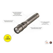 Streamlight 74411 Strion Ds 375Lm Blk Ac/Dc Hldr 120V/12V | Flashlight