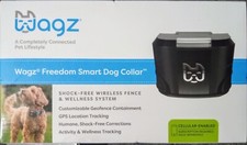 BRAND NEW SHOCK FREE GPS TRACKING WAGZ FREEDOM SMART WIRELESS DOG COLLAR 51-0008