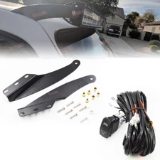 50" Curved LED Light Bar Roof Mount Bracket + Wiring For 1993-2011 Ford Ranger