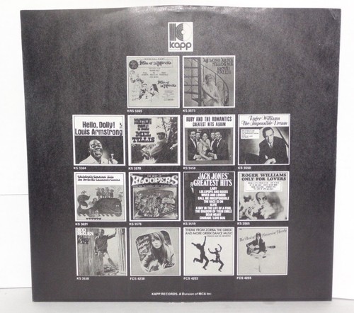 CAL SMITH The Best Of LP 1970 Kapp Records KS 3642 Country Vinyl VG Plus - Foto 4 di 4