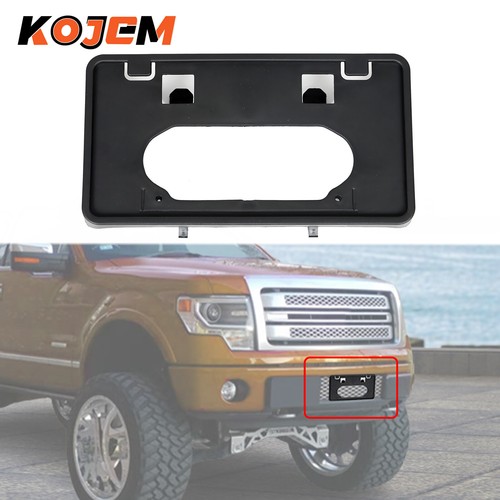 For Ford F150 20092014 Front License Plate Frame Bracket Holder Bumper