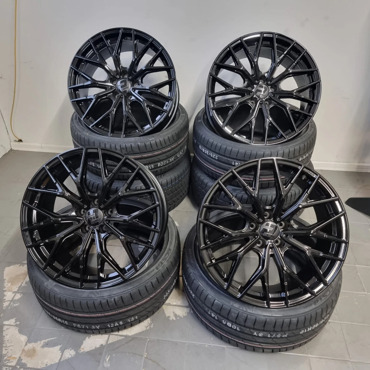 19 Zoll WH37 Alu Felgen für Mercedes C Klasse W204 W205 W206 Coupe 