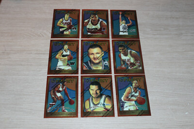 Lot 6 - 1995/96 Finest 9 verschiedene Rookie-Karten - top