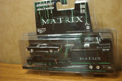 GREENLIGHT Hitch & Tow Hollywood MATRIX  2 Vehicles & 1 Trailer #31040-B