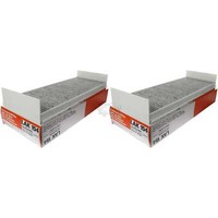 2X Mahle Knecht LAK 154 Filter Innenraumluft Pollenfilter Innenraumfilter