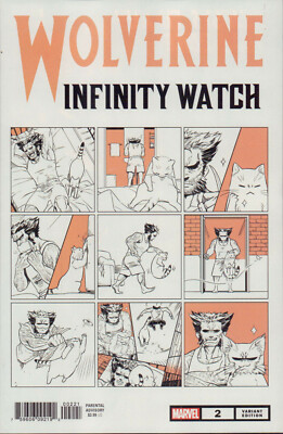 Wolverine Infinity Watch Nr 2 Variant Cover Neuware Marvel 2019 new