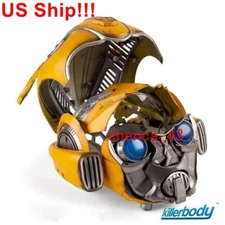 IN US!!! 1:1 Wearable Mask Killerbody Bumblebee Helmet Voice Control Xmas Gifts