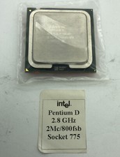 Intel Pentium D 2.8GHz 2M 800FSB Socket 775 CPU Processor LGA775  SL8CP SL88T
