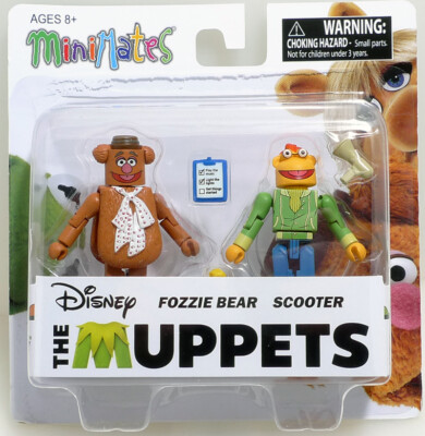 The Muppets Minimates s1 Fozzie Bear & Scooter Figuren Diamond 19488