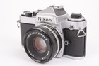 Nikon Fe 35mm Slr Film Camera Body w/50mm f/1.8 Prime Lens #T-15649