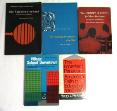 Vintage Lot 5 American Education System, Public Schools, Child Development 1960s