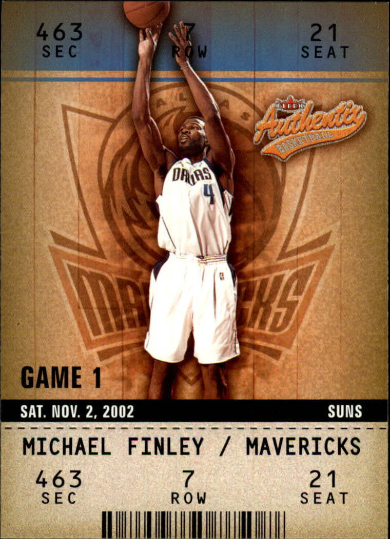 2002/2003 Fleer Authentix Basketball