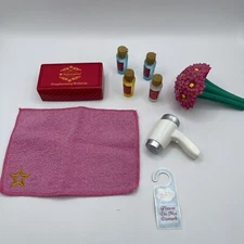 American Girl Doll Grand Hotel Replacement Accessories LOT *Do Not Disturb Sign