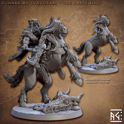 Norse Hero - Warhorse - Fighter - Artisan Guild - Dungeons and Dragons
