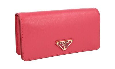 PRADA Move Leder Mini Schulter Hand Tasche - Peonia Pink - NEU