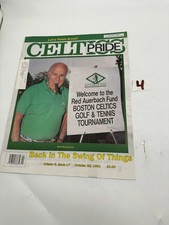 Celt Pride October 1991 Red Auerbach Boston Celtics Magazine Basketball