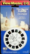 The Space Shuttle NASA 3d View-Master 3 Reel Packet SEALED