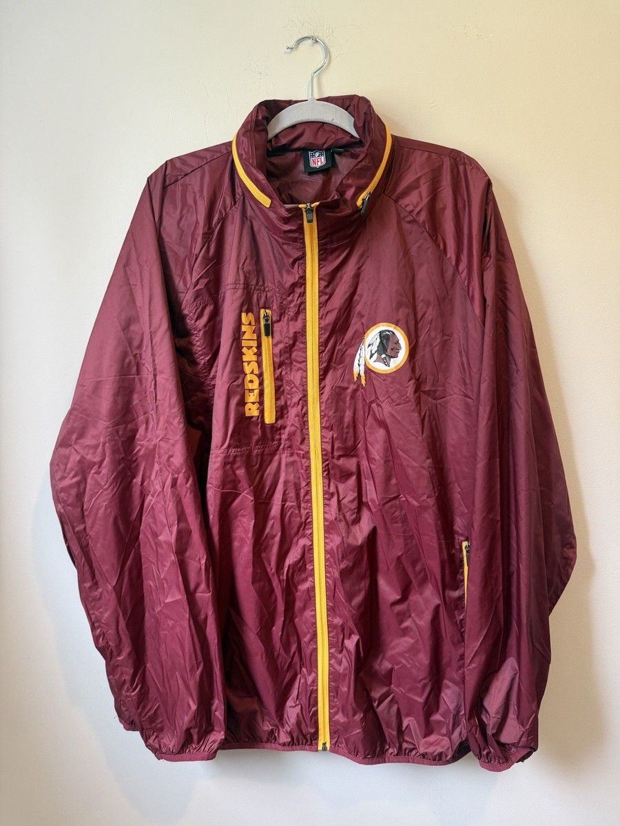 NFL Washington Redskins GIII Apparel Windbreaker Jacket 2XL