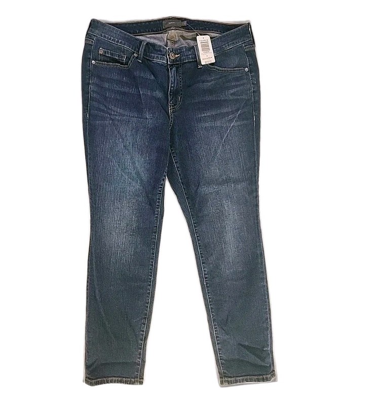 NEW! TORRID SZ 12 GOLD DIGGER PERFECT SKINNY ANKLE VINTAGE STRETCH MIDRISE JEANS