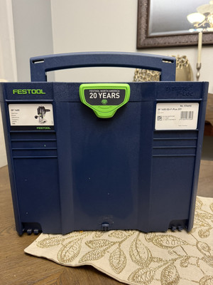 FESTOOL 576692 Router OF 1400 EQ-F-Plus 20Y Emerald Edition 20 Years