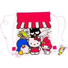 Sanrio Hello Kitty Drawstring Bag String Backpack Girls Bag My Melody keroppi