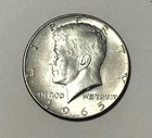 1965 USA SILVER 50C Kennedy Half Dollar Coin! HIGH GRADE!